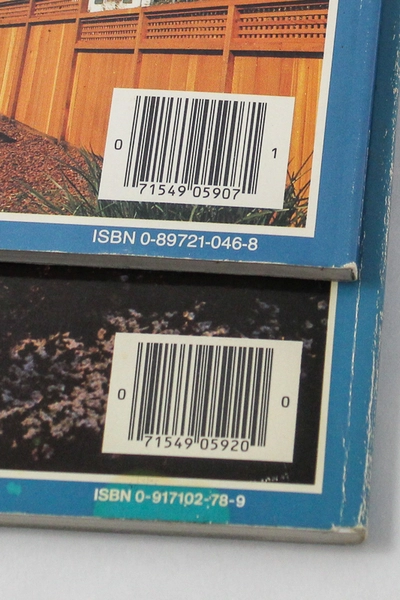 Vtg Lot of 2 Ortho Books: Garden Construction & Decks Patios, 1979 & 1985