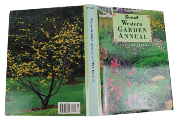 Sunset Western Garden Annual 1994 Hardcover Book with Dust Jacket - Good Cond.