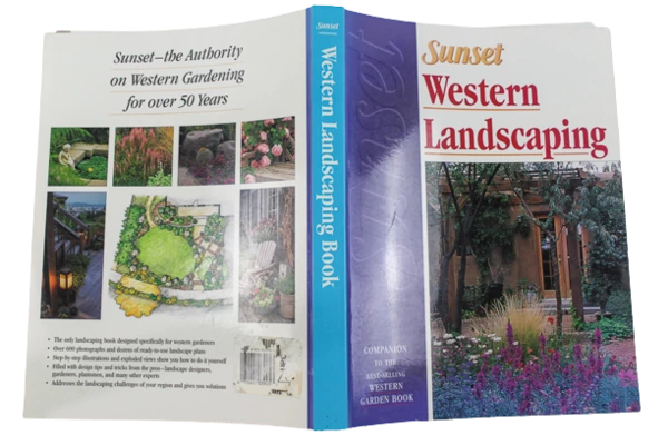 Sunset Western Landscaping Gardening Book - Good Pre-Owned Condition