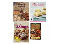 Lot of 4 Better Homes & Gardens Christmas Cooking Magazines