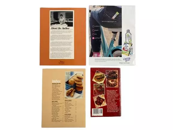 Lot of 4 Better Homes & Gardens Christmas Cooking Magazines