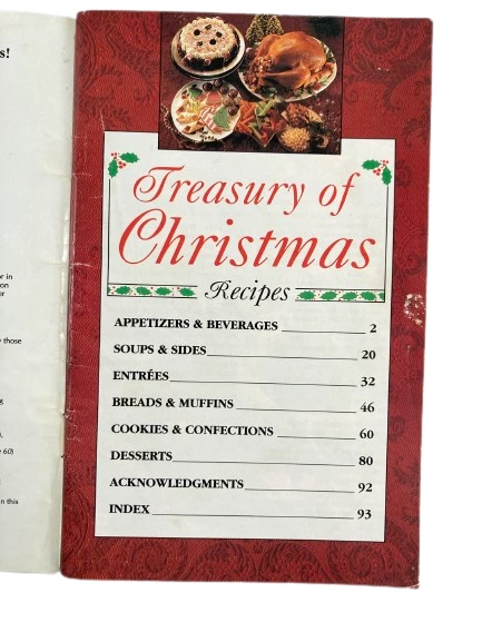 Lot of 4 Better Homes & Gardens Christmas Cooking Magazines