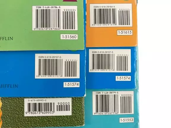 Vtg Lot of 6 Houghton Mifflin Leveled Readers Books Pre-Owned Condition