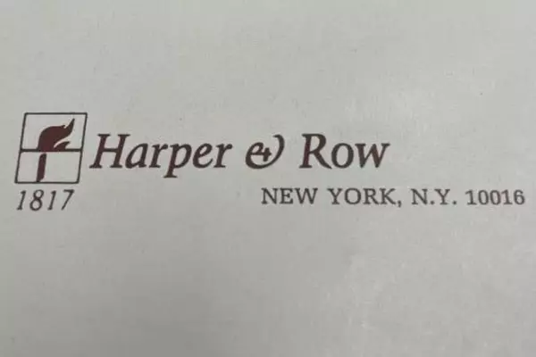 Vintage Lot of 2 American News of Books March & May 1969 Harper & Row