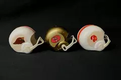 Lot of 3 Mini NFL Helmets - 49ers, Buccaneers & Cardinals Collectibles