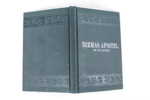 Birmas Apostle by Af E. Lund Hardcover Book - Pre-Owned with Personal Note