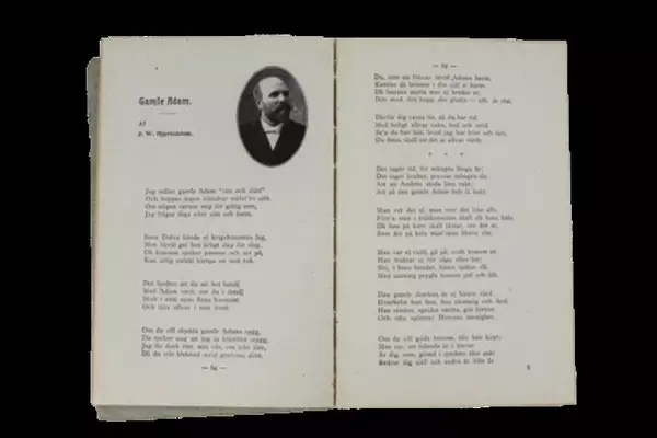 Vtg NYA Wecko-Postens Kalender 1904 E Wingren Torn Cover Rare Book