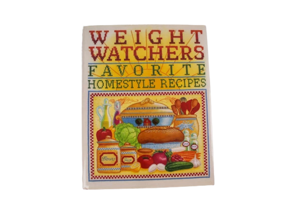 Vtg 1993 Weight Watchers Favorite Homestyle Recipes Book by Nal Books HC