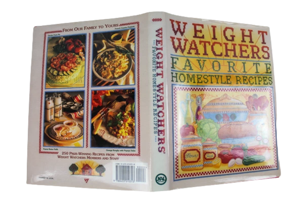 Vtg 1993 Weight Watchers Favorite Homestyle Recipes Book by Nal Books HC