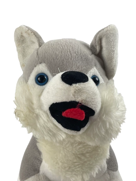 Lot of Deal Toys Direct Gray Wolf Husky Plush Stuffed Animal Toy 12" Kid's