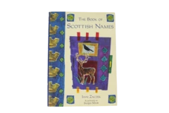 The Book of Scottish Names by Iain Zaczek 2001 Hardcover - Very Good