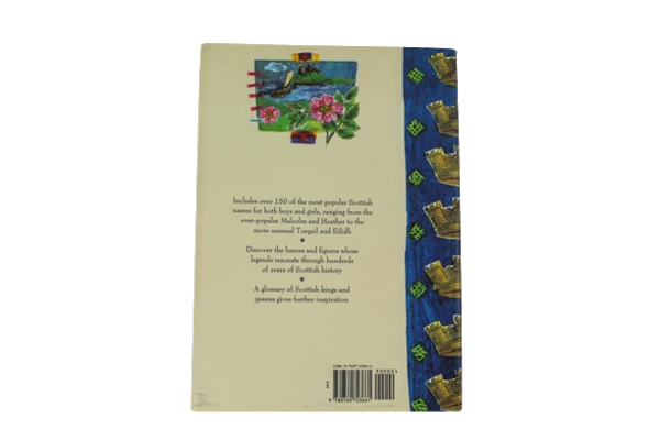 The Book of Scottish Names by Iain Zaczek 2001 Hardcover - Very Good