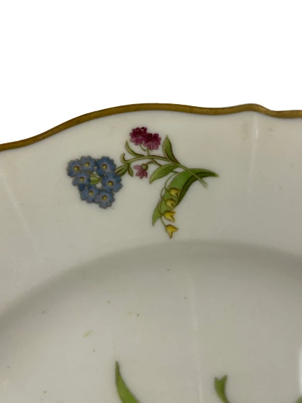 Vtg Federal Shape Syracuse China Salad Plate USA Victorian Floral Replacement