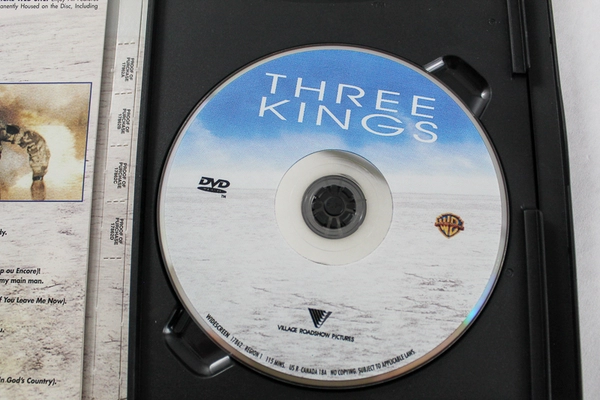 Village Roadshow Pictures 1999 DVD Three Kings David O Russell George Clooney