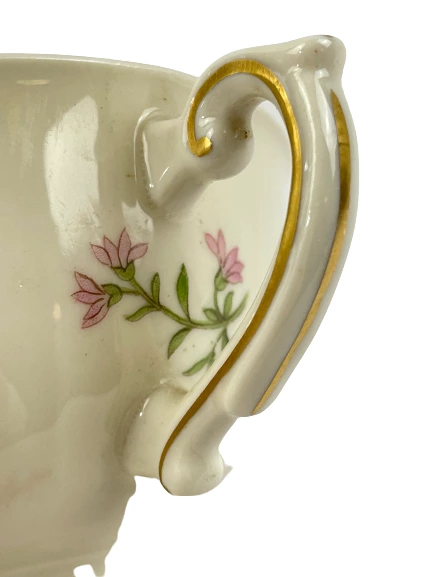 Vintage Federal Shape Syracuse China Floral Teacup USA - Pre-owned