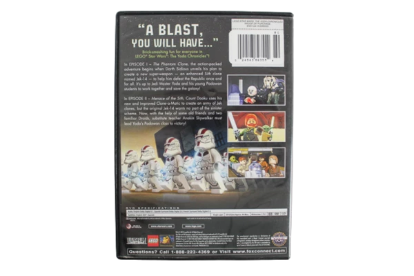 Lego Star Wars The Yoda Chronicles DVD Pre-Owned Untested As Is