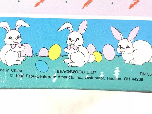 1992 Beachwood Ltd. Lighted Hand-Painted Easter Police Station House Decor