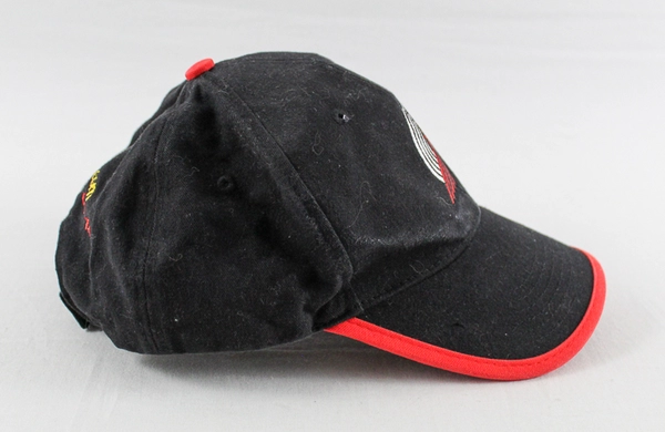 Collegiate Portland Trail Blazers Hat Opening Night 09-10 Black One Size Cap