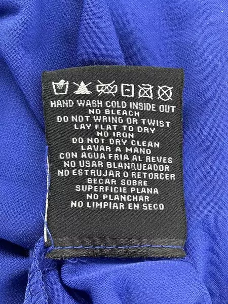 Morgan & Co Royal Blue Prom Dress Size 7/8 - Pre-Owned with Snag