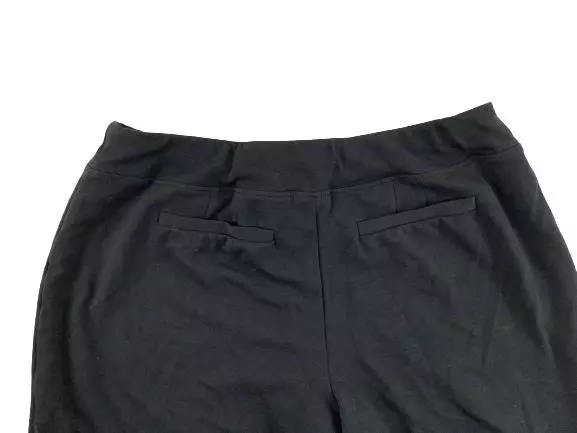 Soma Leggings Women's Small Black Cropped Ankle High Stretch Waist Capri Pants