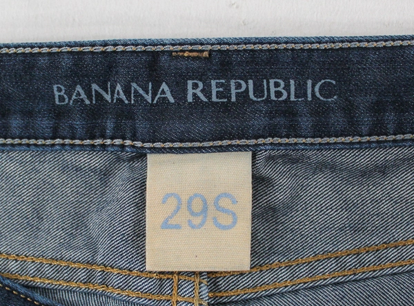 Banana Republic Women's 29S Dark Wash Straight Leg Jeans - Good Condition