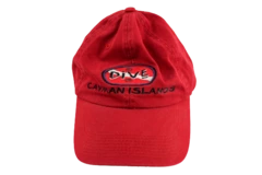 Lidz By Lake Dive Cayman Islands Red Baseball Cap Trucker Hat Pre-owned
