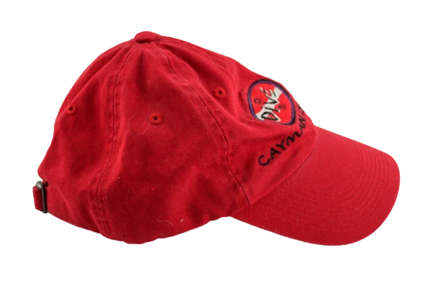 Lidz By Lake Dive Cayman Islands Red Baseball Cap Trucker Hat Pre-owned