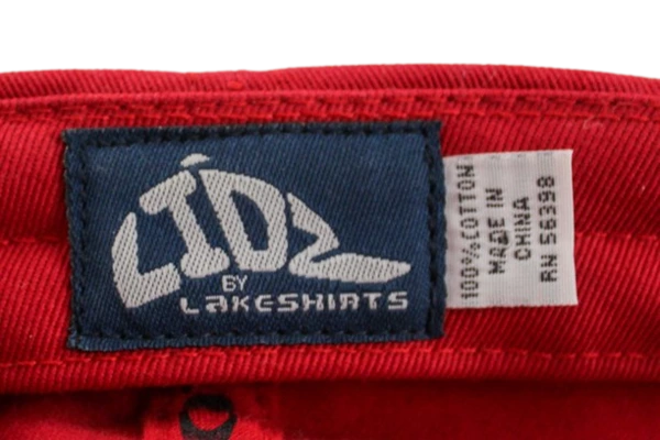 Lidz By Lake Dive Cayman Islands Red Baseball Cap Trucker Hat Pre-owned