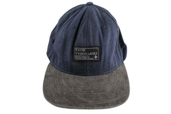 Tavik Visionaries Blue Gray Baseball Hat for Music Lovers - Pre-Owned