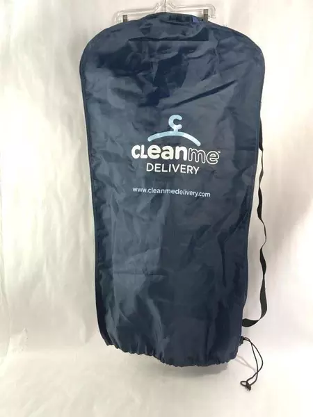 Eco2Go Clean Me Dry Cleaning Hanging Storage Bag Navy Blue 44" - Good Condition