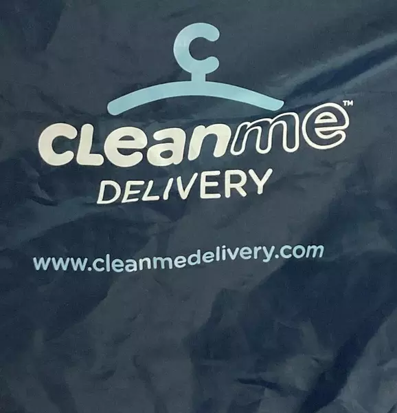 Eco2Go Clean Me Dry Cleaning Hanging Storage Bag Navy Blue 44" - Good Condition