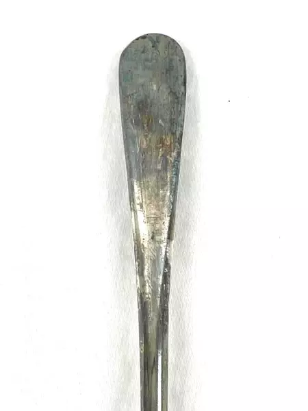 Set of 2 Vintage Silverplated Salad Serving Utensils Made In Italy Tarnish