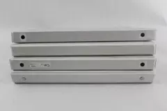 Lot of 4 Pre-Owned White 1-Inch 3-Ring Binders by Avery & Wilson Jones