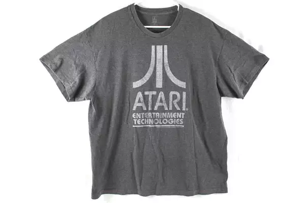 Atari Entertainment Technologies Gray Tee Shirt Men's XL Short Sleeve Retro