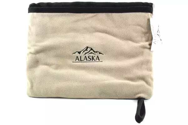 Lot of 1 Alaska By Cruisewear Brown & Black Throw Blanket Factory Sealed
