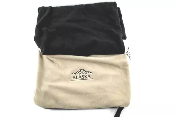 Lot of 1 Alaska By Cruisewear Brown & Black Throw Blanket Factory Sealed