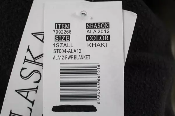 Lot of 1 Alaska By Cruisewear Brown & Black Throw Blanket Factory Sealed