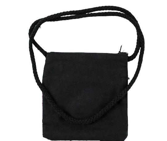 Multicolored India Elephant Applique Quilted Tote Purse with Beading & Sequins