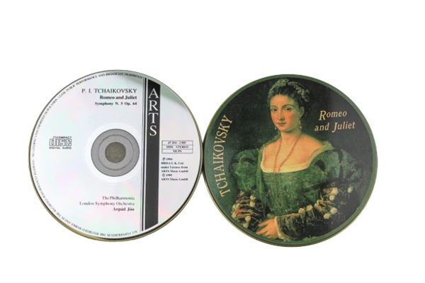 Tchaikovsky Romeo and Juliet CD 1994 Arts Symphony 5 Classical Music