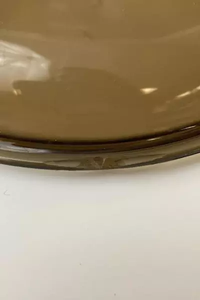 Vintage Pyrex 623C Amber Glass Lid 7" Replacement for Casserole Dish