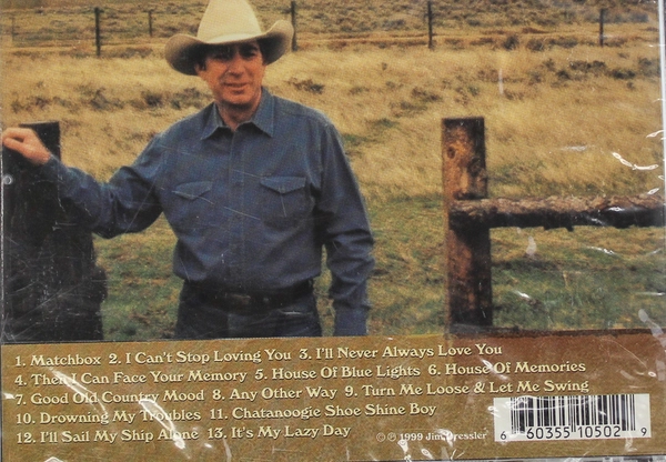 Jim Dressler Swing Bop'n Blues 1999 Sealed CD - Western Music Classic