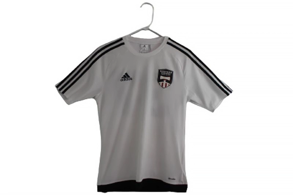 Adidas Climalite Jersey Men's Size S Westside Timbers White Black Soccer Shirt