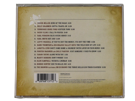 Ralph Emery Country Roads I Fall to Pieces Music CD Good Condition 2006