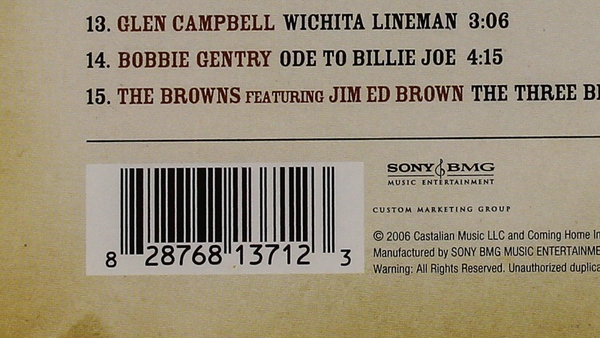 Ralph Emery Country Roads I Fall to Pieces Music CD Good Condition 2006