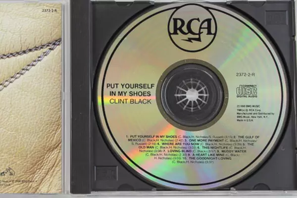 Clint Black Put Yourself In My Shoes CD 1990 BMG Good Condition Country Music