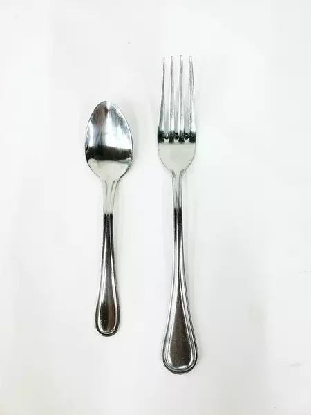 Oneida Barcelona Stainless Steel Fork & Teaspoon Set ON269 - Lot of 2