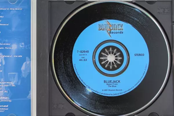 Bluejack Notes From The Blue CD - Pre-Owned, Good Condition, Collectible Music