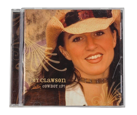 Amy Clawson Cowboy Up Music CD 2007 Good Condition Damaged Case