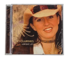 Amy Clawson Cowboy Up Music CD 2007 Good Condition Damaged Case