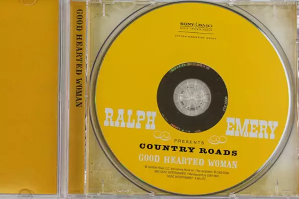 Ralph Emery Country Roads Good Hearted Woman Music CD 2006 BMG - Pre-Owned
